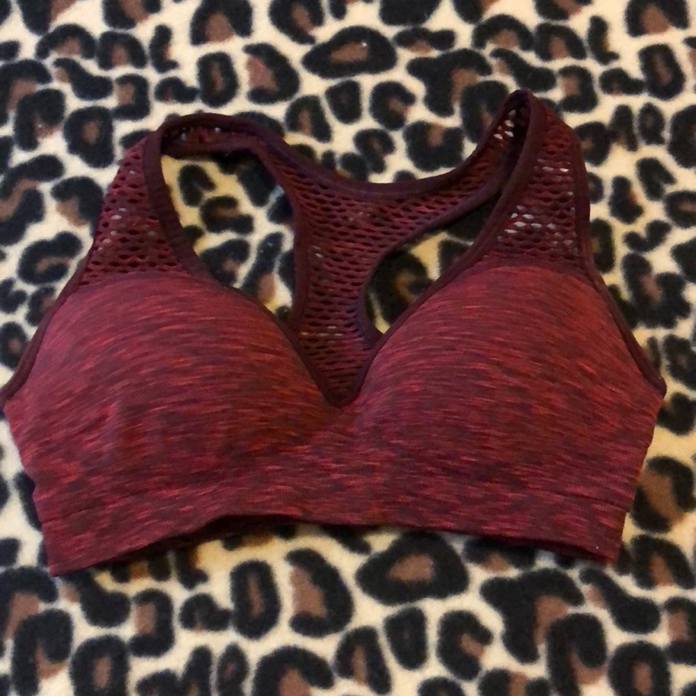 Pink Sports Bra